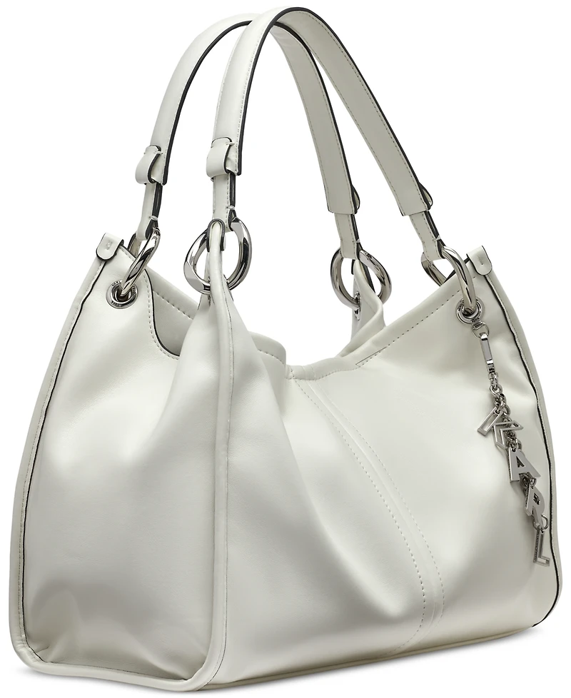 Karl Lagerfeld Paris Luciene Leather Tote Bag