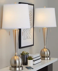 Lumisource 30.25" Metal Jules Contemporary Table Lamp, Set of 2