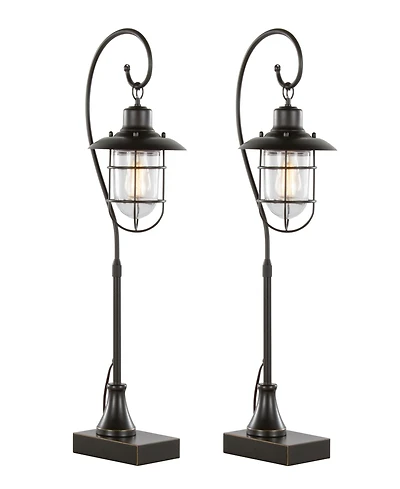 Lumisource 33" Metal Landen Contemporary Task Lamp, Set of 2