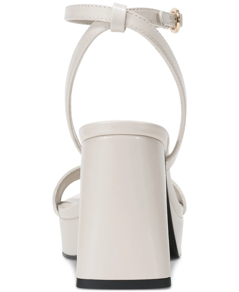 Karl Lagerfeld Paris Women's Haden Peep Toe Sandals