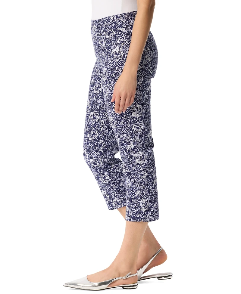 Gloria Vanderbilt Women's Shape Effect Printed Capri Pants