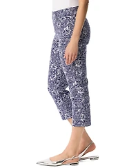 Gloria Vanderbilt Women's Shape Effect Printed Capri Pants