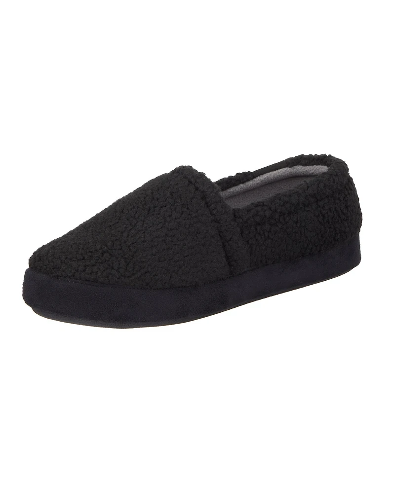 Isotoner Men's Berber Closed Back Slippers