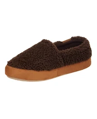 Isotoner Men's Berber Closed Back Slippers