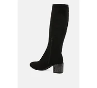 Sinaloa Microfiber Knee High Boots