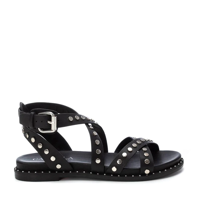 Carmela Leather Women's Fashion Sandals By Xti