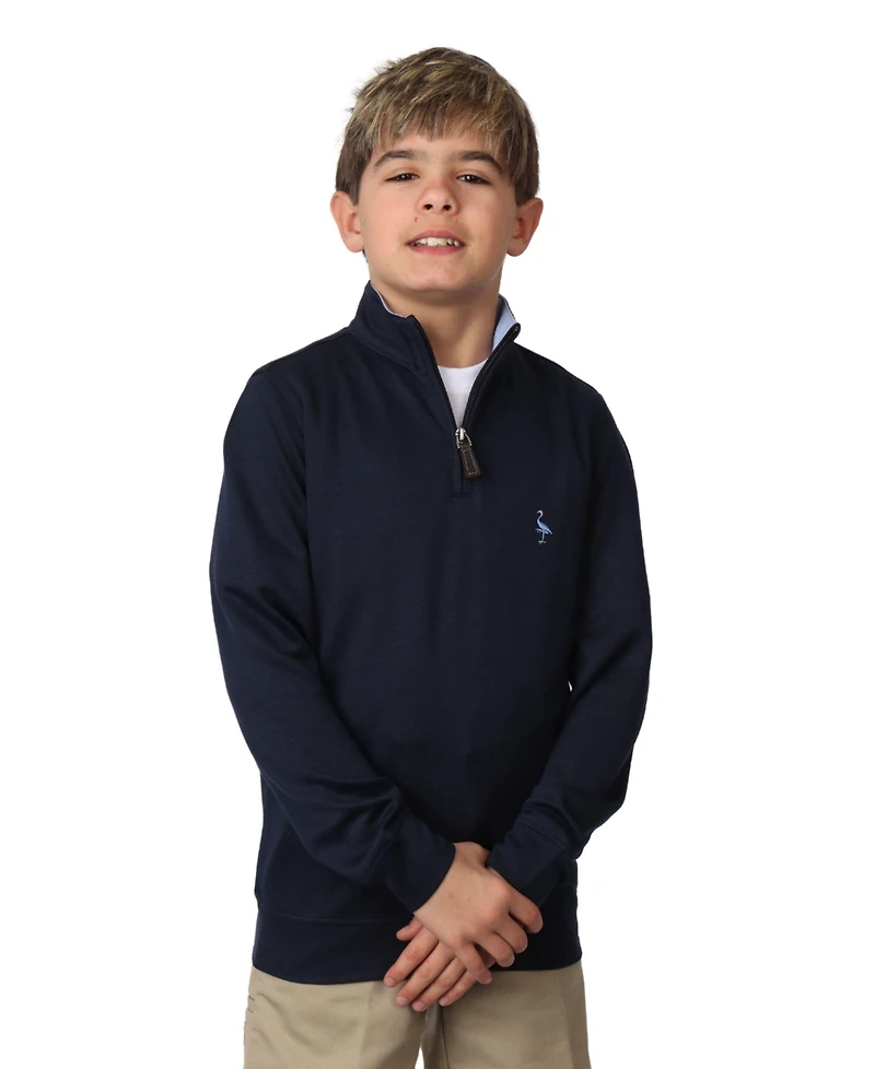 TailorByrd Boys Modal Quarter Zip