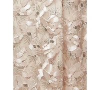 Alex Evenings Plus Size Sequinned Soutache Evening Gown