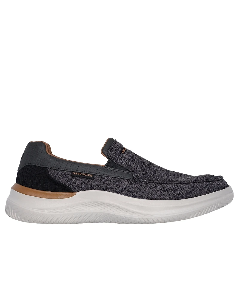 Skechers Men's Relaxed Fit: Hasting - Marco Slip-On Moc Casual Sneakers from Finish Line