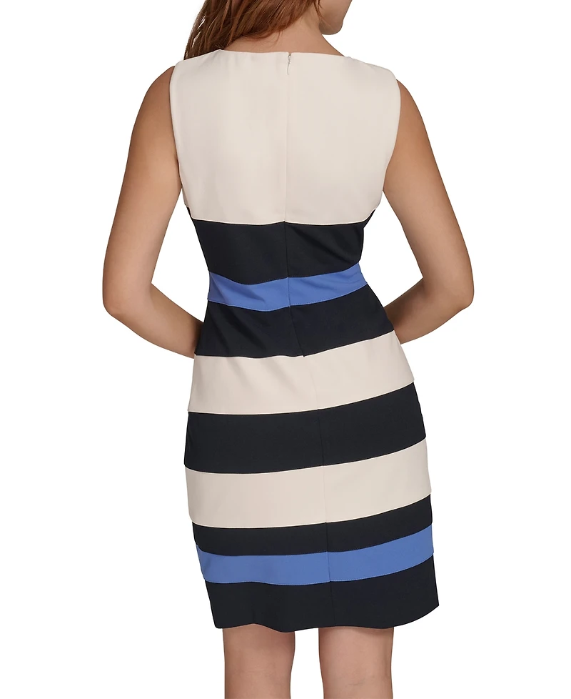 Tommy Hilfiger Women's Colorblock Sheath Dress