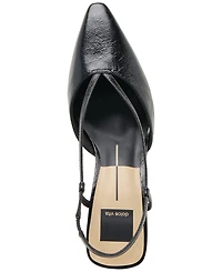 Dolce Vita Women's Ginay Pointed-Toe Slingback Blade-Heel Pumps