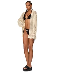 Edikted Women's Darcee Oversized Crochet Cardigan