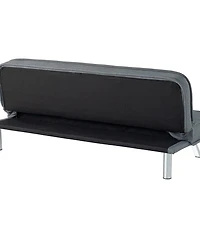 Serta 66.1" Polyester Trinity Convertible Futon