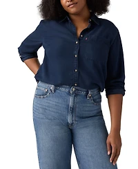 Levi's Plus Darlene Button-Front Shirt