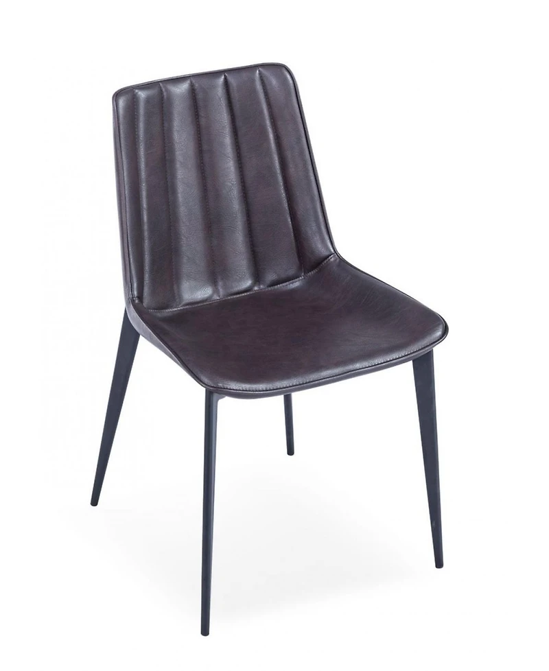 Set of 2 Modern Dining Chairs for Kitchen or Dining Room Seating