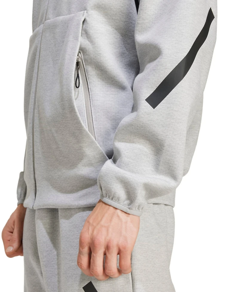 adidas Men's Full Zip Hooded Sweatshirt
