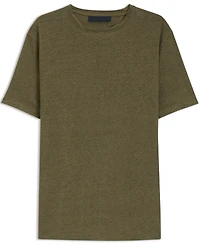 Hugo Boss Beckham x Men's Soft Linen Regular-Fit T-Shirt