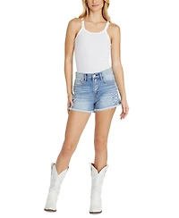 Driftwood Women's Goldie Denim Shorts X On