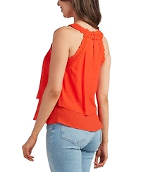 Bcx Juniors' Gauzy Textured Halter Top
