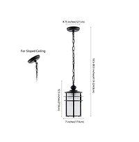 Adisyn 7" Outdoor Pendant