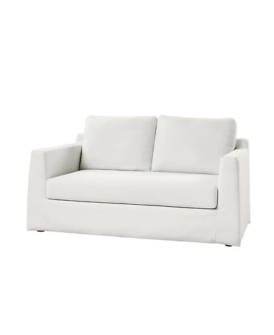 Xenobia 60" Slipcovered Sofa with Reversible Cushions