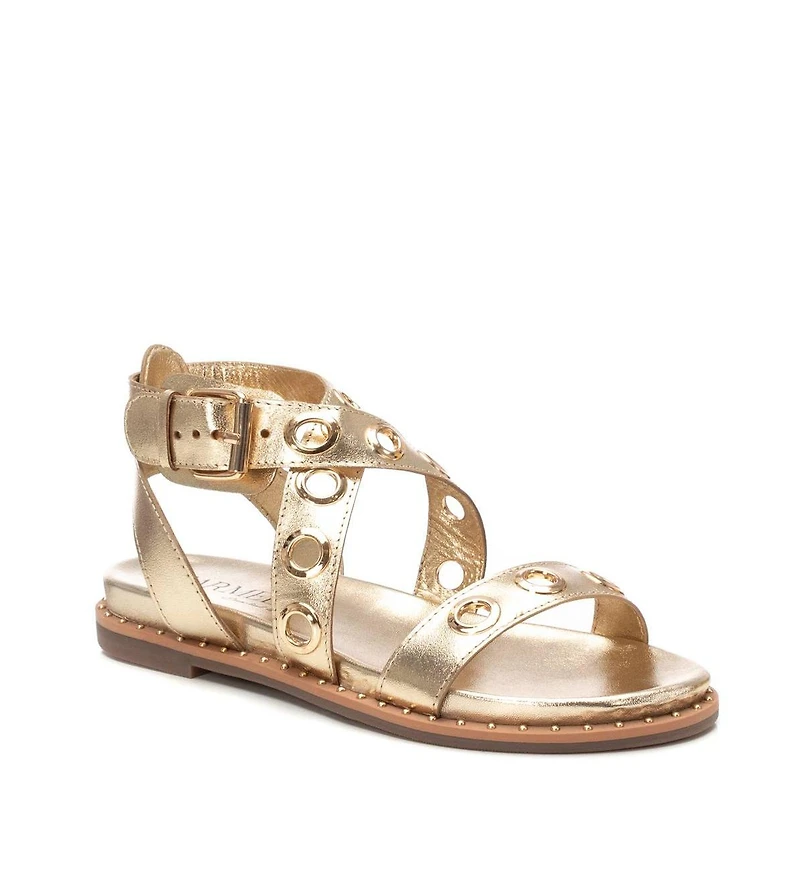Carmela Leather Women's Fashion Sandals By Xti
