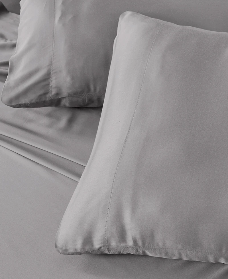 Silky Soft 100% Rayon from Bamboo Cases King Size, Set Of 2 For Smooth Hair & Skin, Fits King Pillows by California Design Den
