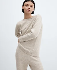 Mango Women's Long Knitted Pants