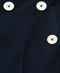 Mango Women's Contrasting Button Detail Straight Pants
