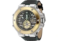 Invicta Men's 47380 Invicta Racing Quartz Multifunction Black, Gold, Green Dial Watch