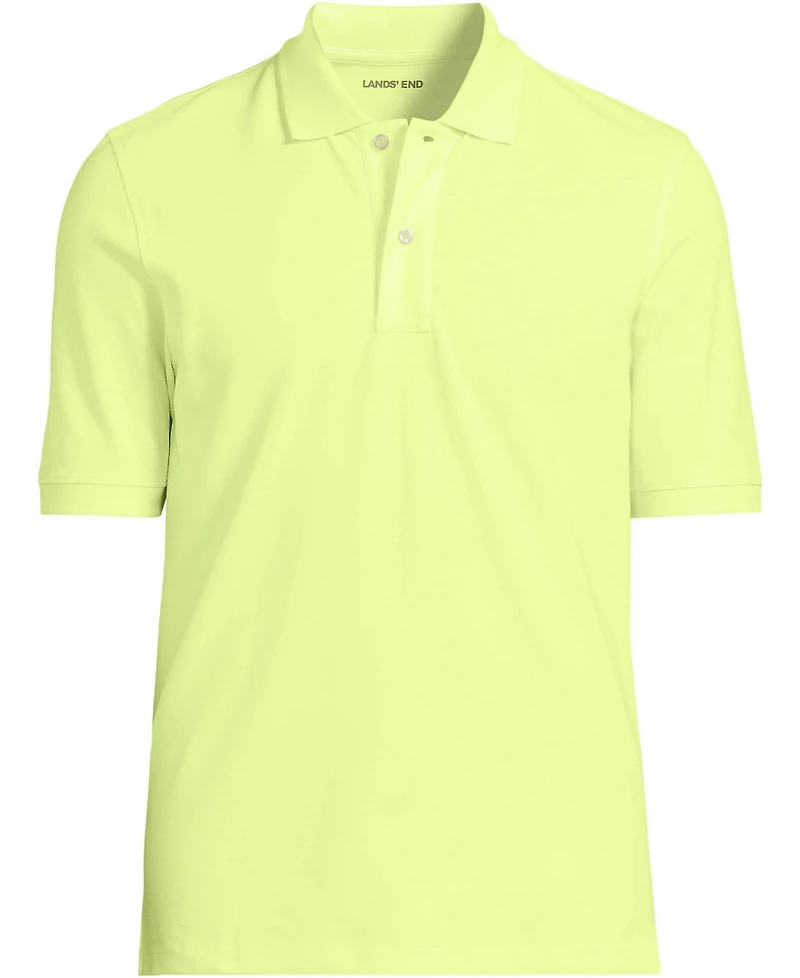 Lands' End Men's Short Sleeve Comfort-First Mesh Pique Polo Shirt