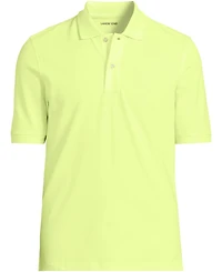 Lands' End Men's Short Sleeve Comfort-First Mesh Pique Polo Shirt