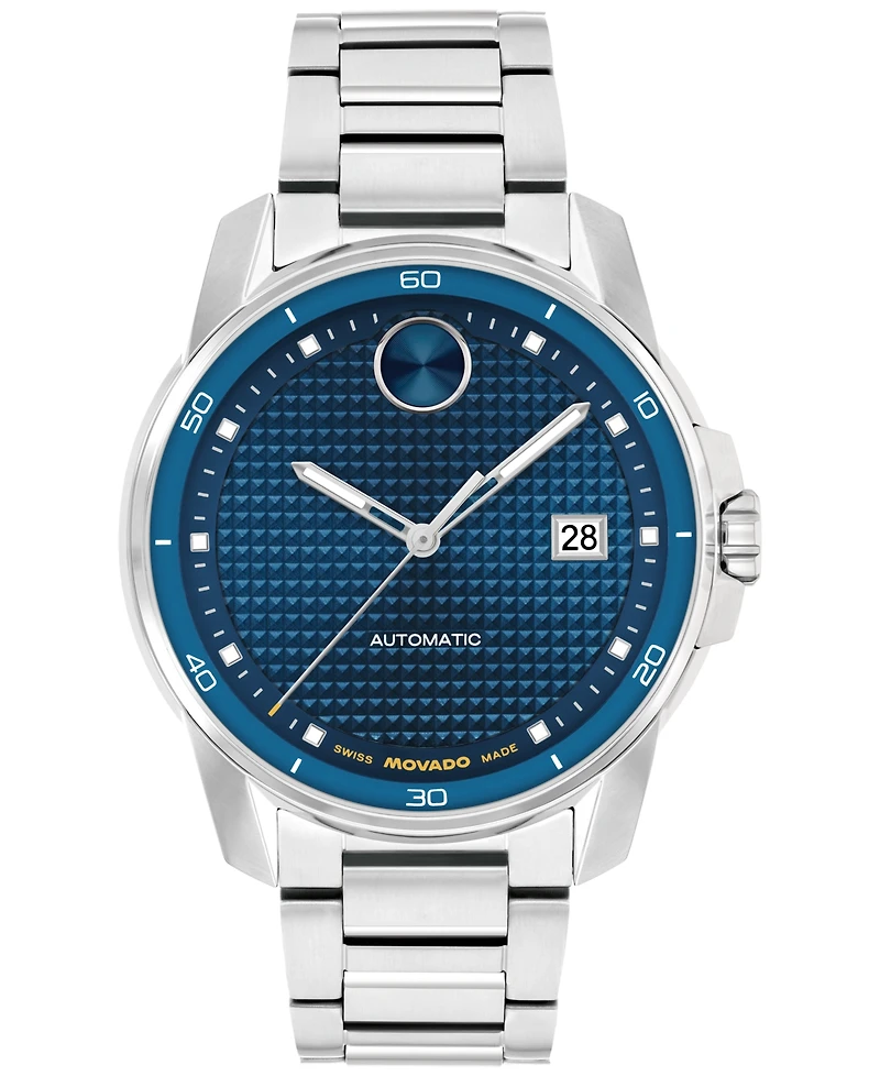 Movado Men's Bold Verso Swiss Automatic Stainless-Steel Watch