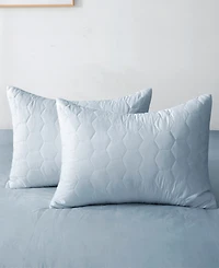 St. James Home Mini Honeycomb Down Alternative Blanket Set