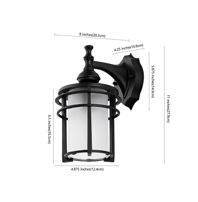 Adisyn 8" Outdoor Sconce