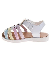 Laura Ashley Toddler Girls Flowers Open Design Sandals