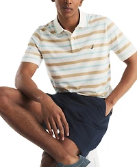 Nautica Men's Birdseye Stripe Polo Shirt