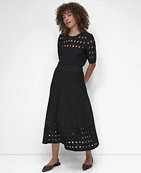 Dkny Women's Crepe Sweater Skirt