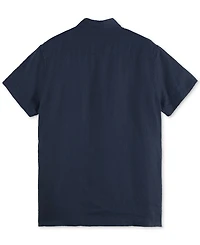 Scotch & Soda Men's Regular-Fit Button-Down Linen Shirt