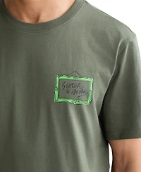 Scotch & Soda Men's Short Sleeve Screen Print Logo Graphic T-Shirt