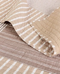Charter Club Seaside Patchwork 3-Pc. Quilt Set, King, Exclusively at Macy's