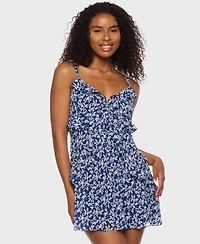 B Darlin Juniors' Cascading Ruffle Mini Dress