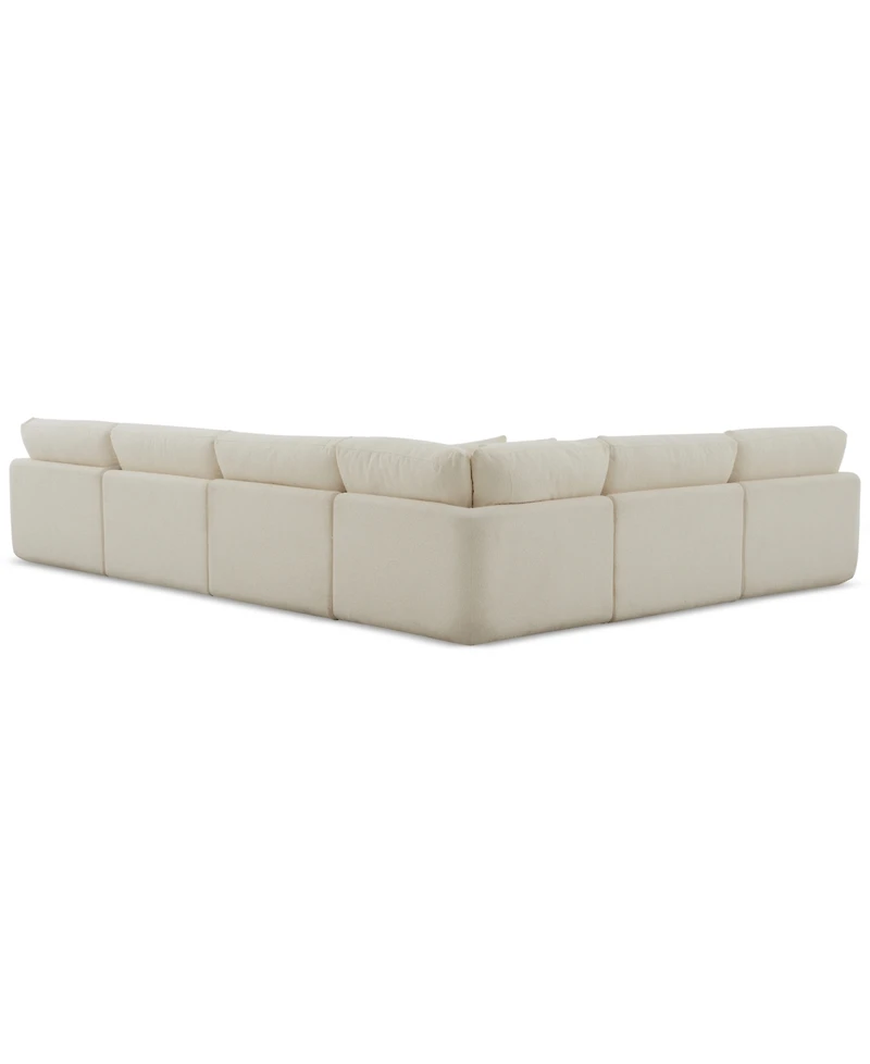 Daryll -Pc. Fabric L Sectional