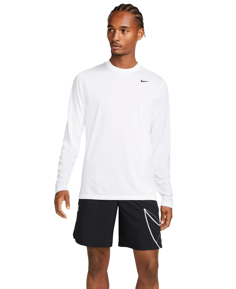 Nike Men's Relaxed-Fit Long-Sleeve Fitness T-Shirt