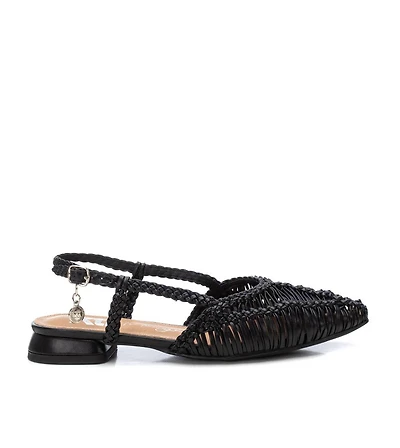 Women's Braided Slingback Flats By Xti