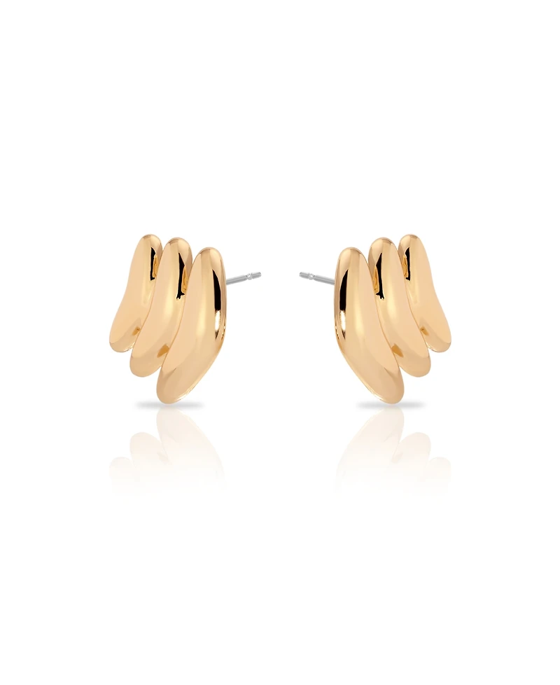 Ettika Metal Moderna Studs