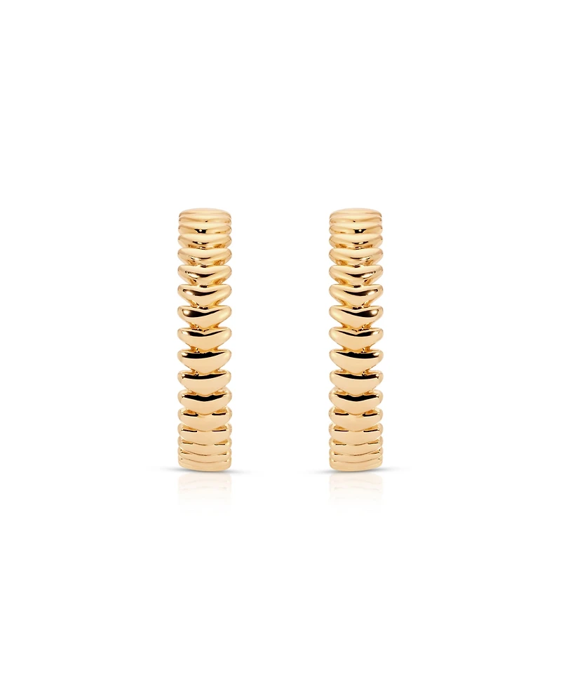 Ettika Large Metal Moderna Hoops