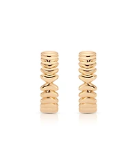 Ettika Medium Metal Moderna Hoops