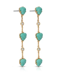 Ettika Turquoise Solstice Dangle Earrings