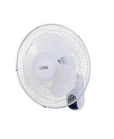 Commercial Cool 16 inch Wall Fan with Remote, White